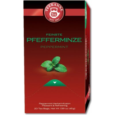 Teekanne Premium Peppermint 20 x 2.25 g – Zbozi.Blesk.cz