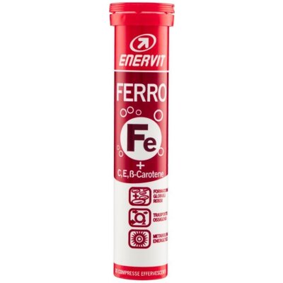 Enervit Ferro 20 ks šumivých tablet pomeranč