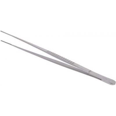 Zdobící pinzeta de Buyer, 4238.30, kuchařská, rovná, nerez, pro servírování a zdobení talířů, 30 cm – Zboží Dáma