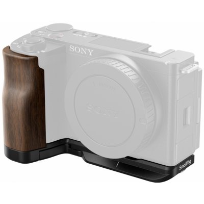 SmallRig L-Shape Mount Plate with Wooden Handle for Sony ZV-E10 II 4864 – Zboží Živě