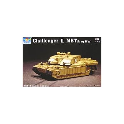 Trumpeter slepovací model Britský tank Challenger II MTB verze Irák 1:72 – Zbozi.Blesk.cz