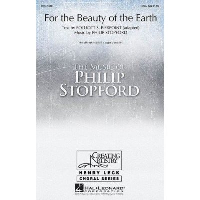 Philip Stopford For The Beauty Of The Earth SAATTBB A Cappella noty na sborový zpěv SATB SADA 5 ks – Zbozi.Blesk.cz