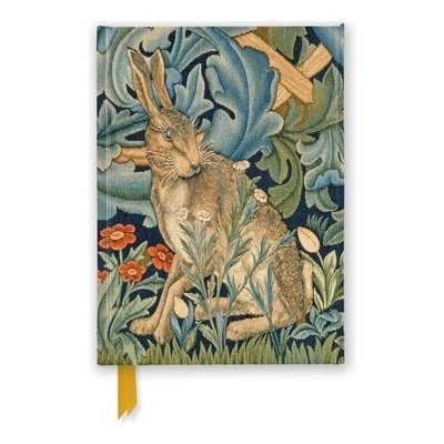 VaA: William Morris: Hare from The Forest Tapestry Foiled Journal – Zboží Mobilmania