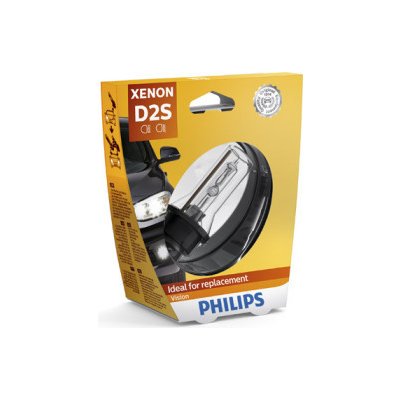 PHILIPS Xenonová výbojka D2S (řada Xenon Vision) | 85V 35W | 4300K | 85122VIS1