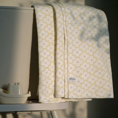 Lodger Swaddler Solid Matcha 2balení 110 x 110 cm Butter – Zboží Dáma
