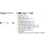 SCH HECO kotva MMS plus SKT s maticí, pozink Varianta: HECO kotva MMS plus SKT 10x75 s maticí M10, pozink – Hledejceny.cz