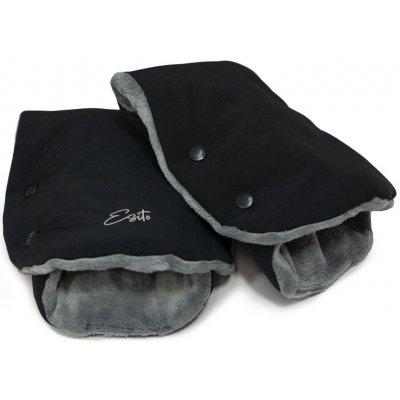 ESITO Rukávník Golf Softshell Black Grey RFX černá šedá 2x 23 x 21 cm – Zboží Mobilmania