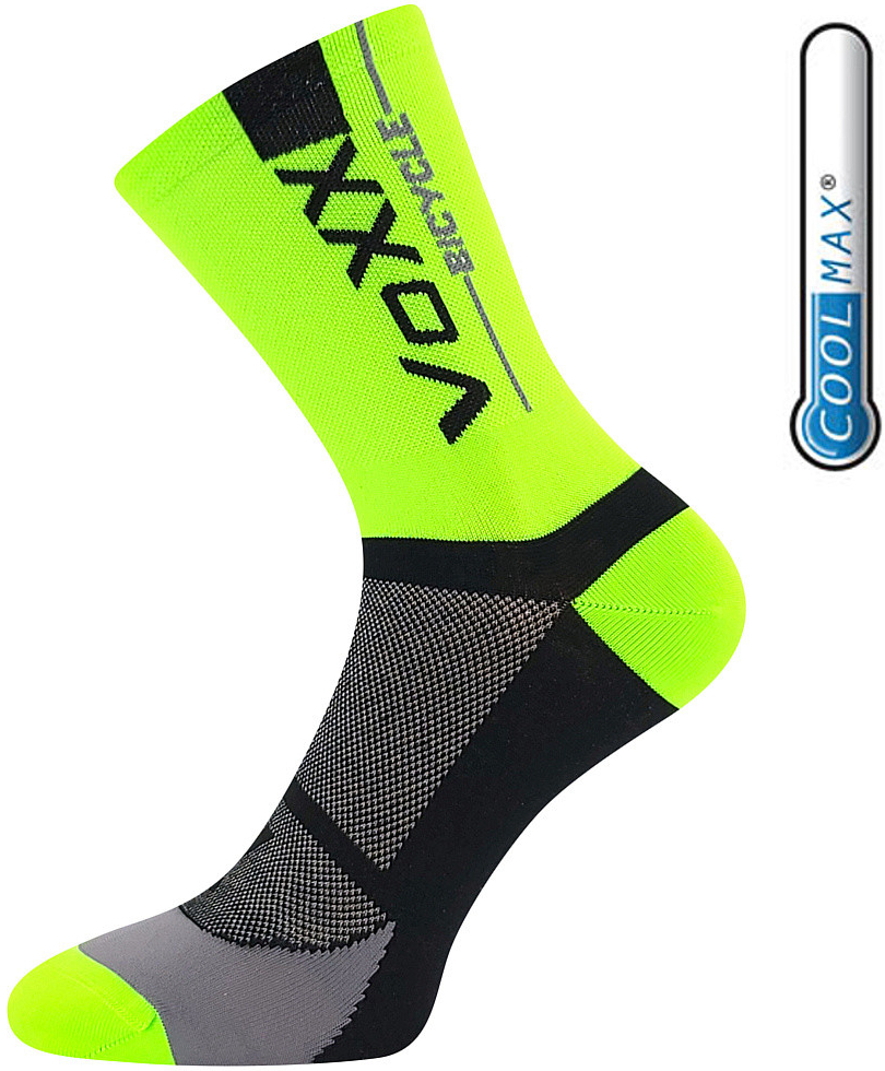 VoXX Sportovní ponožky Stelvio neon zelená