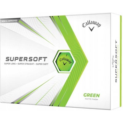 Callaway Supersoft Matte zelené 12 ks – Zboží Dáma