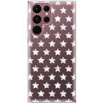 Pouzdro iSaprio - Stars Pattern - white Samsung Galaxy S22 Ultra 5G – Sleviste.cz