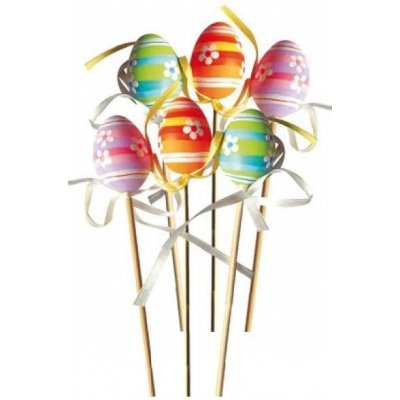 Vajíčko plastové zápich 4 cm + špejle – Hledejceny.cz