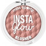 Miss Sporty Insta Glow Blusher tvářenka 1 Luminous Beige 5 g – Zboží Dáma
