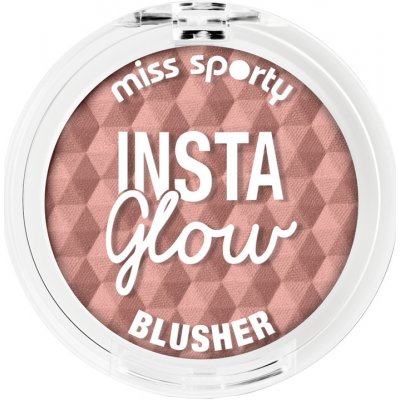 Miss Sporty Insta Glow Blusher tvářenka 1 Luminous Beige 5 g