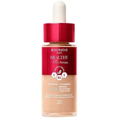 Bourjois Paris Healthy Mix Clean & Vegan Serum rozjasňující tekutý make-up 54n beige 30 ml – Hledejceny.cz