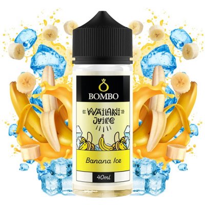 Bombo Shake & Vape Wailani Juice - Banana Ice 40 ml – Zbozi.Blesk.cz