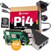 Základní deska Sada s Raspberry Pi 4B 8GB Flirc krabička + 32GB microSD + příslušenství Zonepi