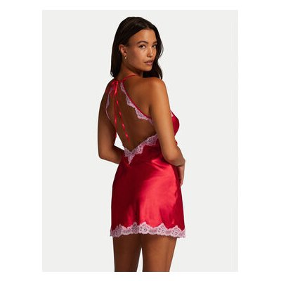 Hunkemöller Satin 204998 Červená – Zboží Mobilmania