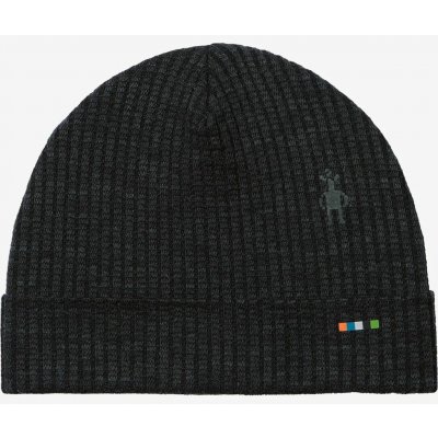 Smartwool Thermal Merino Rib Beanie charcoal heather – Hledejceny.cz