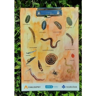 Chaloupky A4 podložka s klipem půdní bezobratlí – Hledejceny.cz