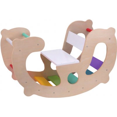 2Kids Toys Montessori duhová houpačka – Zboží Dáma