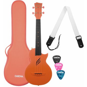 Cascha Carbon Fibre Ukulele Set