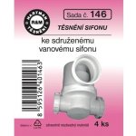 HARTMAN těsnění k starému sdruženému vanovému sifonu, sada č. 146 – Sleviste.cz