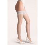 Samodržící punčochy Caroline 10 DEN bílé – Zboží Dáma