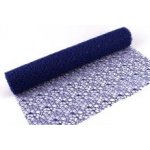 Organza pavučina crude - tm.modrá - 50cm/4,6m – Zboží Dáma