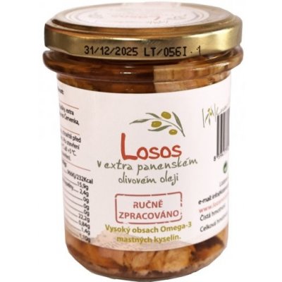 Lozano Červenka Losos v extra pan. olivovém oleji 200 g – Sleviste.cz