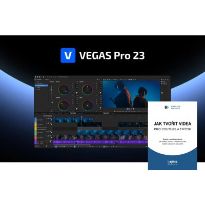 VEGAS Pro 23 + e-book zdarma - Nový uživatel – Zboží Mobilmania