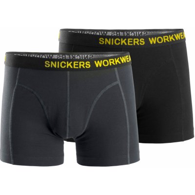 Snickers Workwear boxerky elastické tmavě šedé – Hledejceny.cz