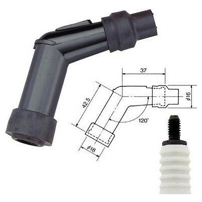 fajfka koncovka svíčky 120° - NGK VB05F 8032 – Zbozi.Blesk.cz