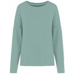 Dámská mikina oversized Šedozelená – Sleviste.cz