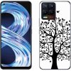 Pouzdro a kryt na mobilní telefon Realme Pouzdro mmCase Gelové Realme 8 Pro - černobílý strom