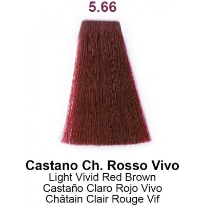 Nouvelle Hair Long barva na vlasy 5.66 živě červená světle hnědá 100 ml