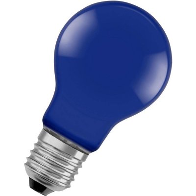 Osram 4058075434004 LED EEK2021 G A G E27 klasická žárovka 2.5 W = 4 W modrá – Zbozi.Blesk.cz