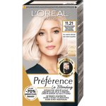 L´Oréal Preférence Le Blonding 11.21 Ultra světlá studená perleťová blond – Zboží Mobilmania