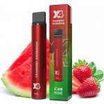 X4 Bar Zero Strawberry Watermelon 0 mg 600 potáhnutí – Zboží Dáma