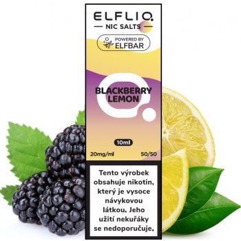 Elf Bar Elfliq Blackberry Lemon 10 ml 20 mg