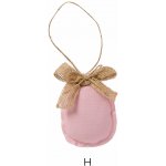 Ib Laursen Závěsná velikonoční dekorace Eggs A, béžová barva, textil – Zboží Mobilmania