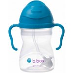 B.box hrneček s brčkem kobaltově modrý 240 ml – Zboží Mobilmania