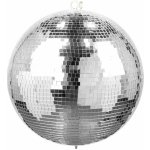 Disco zrcadlová koule 30cm s pohonem a LED osvětlením Fuzzix – Zboží Dáma
