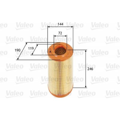Vzduchový filtr VALEO 585669 – Sleviste.cz