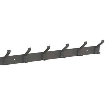 Walteco 8608 6 háčků matný černý – Hledejceny.cz