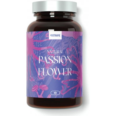 Nutrapie Natural Passionflower 90 kapslí – Hledejceny.cz