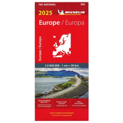 Michelin mapa Europe (Evropa) 1:3 mil. – Sleviste.cz