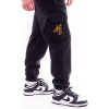 Pánské tepláky New Era tepláky Script Cargo Joggers Black Metalic Gold