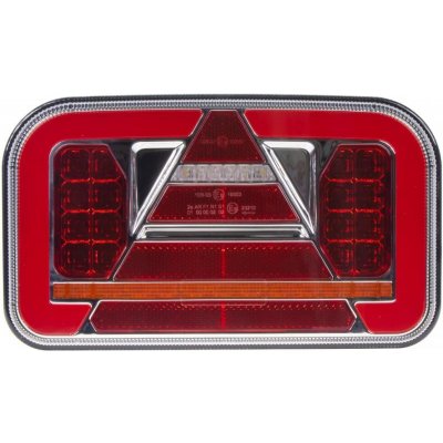 Sdružená LED lampa levá zadní s dynamickými blinkry 12/24V – Hledejceny.cz