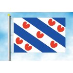 LIBEA, s.r.o. Frísko vlajka Rozměr: 100×150 cm, Uchycení: Karabiny na stožár – Hledejceny.cz