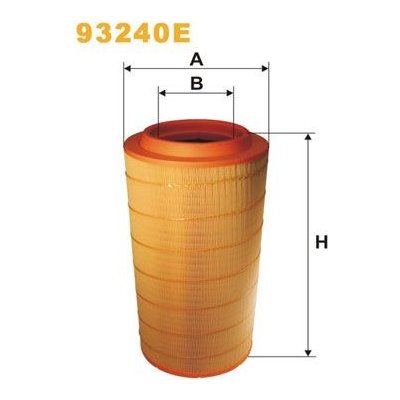 Vzduchový filtr WIX FILTERS 93240E – Hledejceny.cz